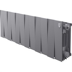 Биметаллический радиатор Royal Thermo PianoForte 200/Silver Satin - фото 14767717
