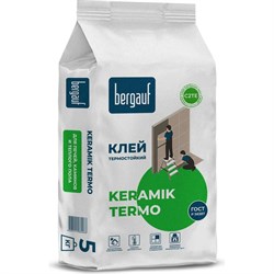 Термостойкий клей для печей, каминов и теплого пола Bergauf Keramik Termo - фото 14768010