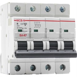 Автоматический выключатель Akel ВА47-MCB-N-4P-B32-AC - фото 14771256