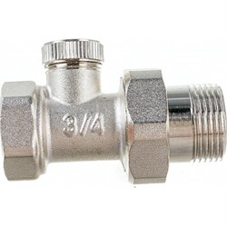 Прямой настроечный клапан для радиатора Lammin LM21048000020 - фото 14772882