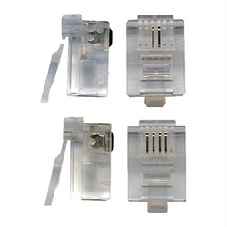 Телефонный коннектор для трубки TWT PL11-4P4C/100 - фото 14773528