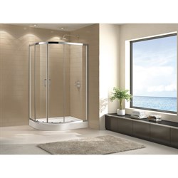 Душевой уголок Cezares ECO-O-RH-2-100/80-C-Cr - фото 14775268