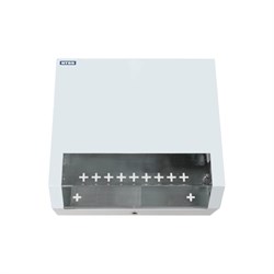 Настенный телекоммуникационный шкаф NTSS SOHO 19 5U: 3U+2U, собранный, серый RAL 7035 - фото 14776695