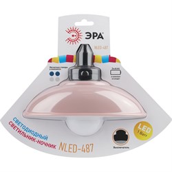Настенный светодиодный ночник-светильник ЭРА NLED-487-1W-SW-P - фото 14779735