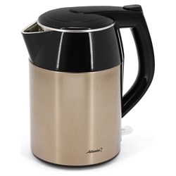 Двухстенный электрический чайник Atlanta ATH-2446 black - фото 14779939