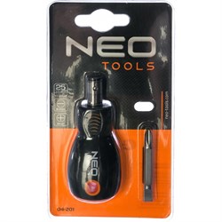 Универсальная крестовая/шлицевая отвертка NEO Tools 04-201 - фото 14780569