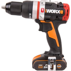 Аккумуляторная бесщеточная дрель-шуруповерт WORX WX354 - фото 14780801