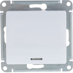 Одноклавишный механизм переключателя Systeme Electric GLOSSA - фото 14781362