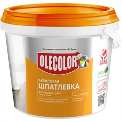Акриловая шпатлевка для наружных работ Olecolor 4300000132 - фото 14782259