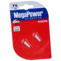 Автолампа Megapower M-50113W-2бл - фото 14782787