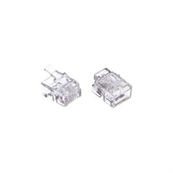 Телефонная вилка Cablexpert MP-6p4c/5 - фото 14783773