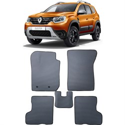 Ковры в салон автомобиля renault duster ii 2021 - Eva Smart 3391-B1A1-S - фото 14790697