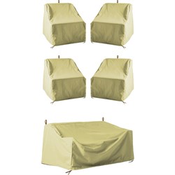 Комплект чехлов для дивана и кресел Tplus T018840 - фото 14791724