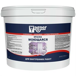 Моющаяся интерьерная акриловая краска Wagner арт.2851 - фото 14792425
