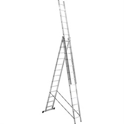 Алюминиевая трехсекционная лестница UFUK 411313 - фото 14794900