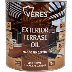 Масло для дерева VERES exterior terrase oil - фото 14795719