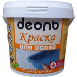 Акриловая краска интерьерная, для обоев, Деоль DWAL09W - фото 14795772