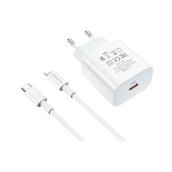 Сетевое зарядное устройство Borofone ba38a plus speedy - фото 14795775