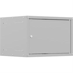 Настенный телекоммуникационный шкаф NTSS LIME 6U 550x450x370мм, 2 профиля 19, дверь сплошная металл, боковые стенки несъемные, разобранный, с - фото 14796627