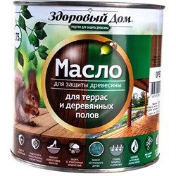Масло для террас и деревянных полов Здоровый дом Лк-00009553 - фото 14796977