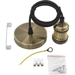 Подвесной светильник RPD-0002-bronze GLANZEN КА-00007216 - фото 14797385