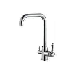 Смеситель ZorG Steel Hammer - фото 14798326