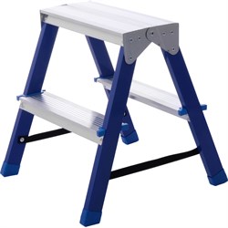 Стальная двухсторонняя стремянка STAIRS CS202 - фото 14798389
