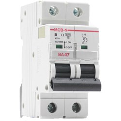 Автоматический выключатель Akel ВА47-MCB-N-2P-B3-AC - фото 14800621