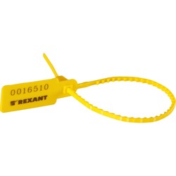 Пластиковая номерная пломба для опечатывания REXANT 07-6122 - фото 14800712