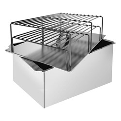 Двухъярусная коптильня Grillux Smoky Simple - фото 14802135