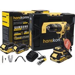 Аккумуляторный шуруповерт Hanskonner 1BatterySystem - фото 14803008