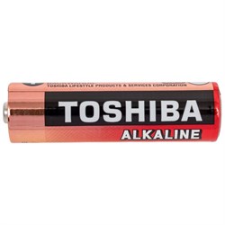 Алкалиновый элемент питания Toshiba LR6 RED 4/card - фото 14803647