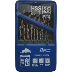 Набор сверл vertextools 0987-25 - фото 14803661