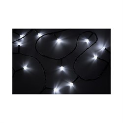 Гирлянда Neon-Night ТВИНКЛ 10м, темно-зеленый ПВХ, 80LEDбелые - фото 14803767