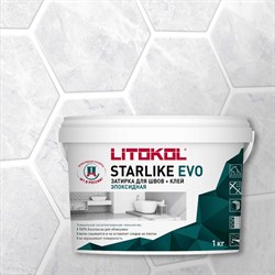 Эпоксидный состав для укладки мозаики Litokol STARLIKE EVO S.100 BIANCO ASSOLUTO - фото 14803966