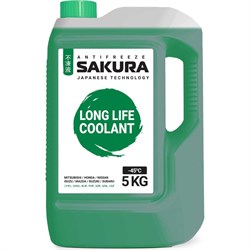 Антифриз для Nissan, Mitsubishi, Honda, Mazda, Suzuki, Subaru SAKURA GREEN - фото 14805509