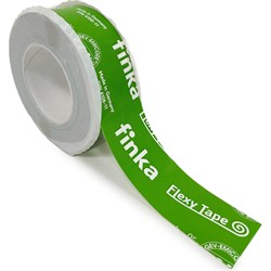 Клейкая лента для склейки мембраны и пароизоляции, армированная Finka Flexy Tape 50ммх25м - фото 14805990