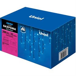 Светодиодная бахрома Uniel ULD-B3010-200/TBK - фото 14807002