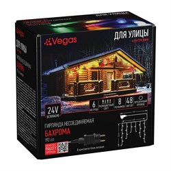 Электрогирлянда VEGAS Бахрома - фото 14807469