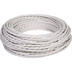 Витой ретро провод iTOK GE70141-01 i-KPP-PUGVNG-LS-RETRO-215-10-WH - фото 14807981
