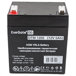 Аккумуляторная батарея ExeGate DTM 1205 - фото 14808099