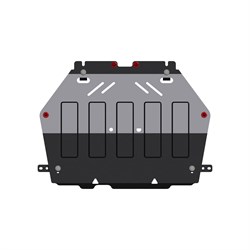 Защита картера двигателя и кпп сталь 2 мм для MITSUBISHI Outlander 2.0, 2.4 CVT 2013 / 2014 / 2015 / 2016 / 2017 / 2018 / 2019 / 20 Sheriff 2580 - фото 14811407