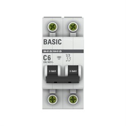 Автоматический выключатель EKF ВА 47-29 Basic - фото 14812427