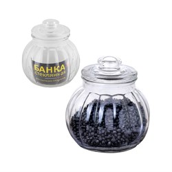 Стеклянная банка для сыпучих продуктов Mallony BOLLA - фото 14812946