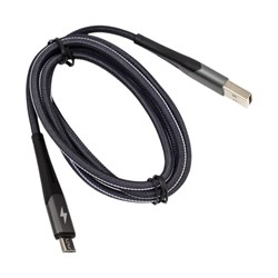 Дата-кабель для micro USB More Choice K41Sm Silver Black - фото 14814247