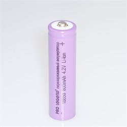 Аккумулятор Pro Legend Li 18650, 800 mAh, 4,2V, без защиты, выпуклый плюс - фото 14814473