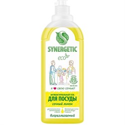Концентрированное средство для мытья посуды и фруктов Synergetic 4613720438884 - фото 14814725