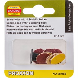 Набор шлифовальных кругов Proxxon PR-28982 - фото 14817523