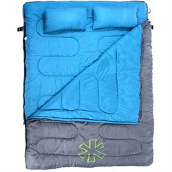 Спальный мешок-одеяло Norfin ALPINE COMFORT DOUBLE 250 - фото 14817985