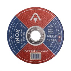 Отрезной круг Interflex INOX A060TBF - фото 14819533